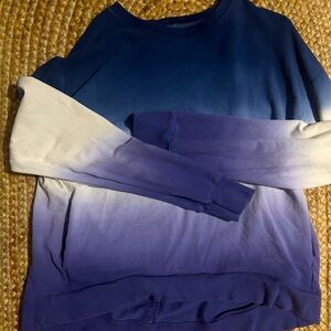 Ombré Athletic Sweater